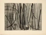 Gravure 12 by Hans Hartung, 1953, Eau-forte en noir, sold May 2023