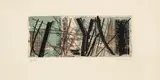 Gravure 2 by Hans Hartung, 1953, Eau-forte en couleurs, sold May 2023