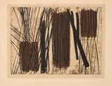 Gravure 13 by Hans Hartung, 1953, Eau forte en couleurs, sold May 2023