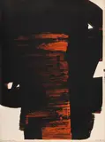 Lithographie 26 by Pierre Soulages, 1969, Lithographie en couleurs, sold May 2023