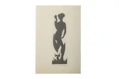 Untitled by Leon Underwood, pencil, offered Dec 2019