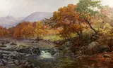 When the reapers are away by William Samuel Jay, oil on canvas, sold Feb 2015
