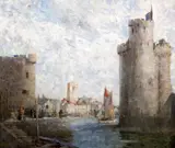 La Rochelle by William Lee Hankey, oil on canvas, sold Feb 2015