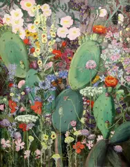 Les Fleurs du Midi 1923 by Cedric Morris, oil on canvas, sold Feb 2015