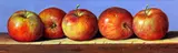 Apples by Raymond Campbell, oil on board, sold Feb 2015