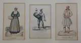 Zantiotta No.25' and 'Contadino Albanese No.12 by Vincenzo Fenech, lithograph, sold Feb 2015