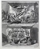3 engravings,Sustruzioni di Clodio, overall 13.5 x 16.75in., Latus Stylobatae Columnae, 17.5 x 14in by Giovanni Battista Piranesi, print (other), sold Feb 2015