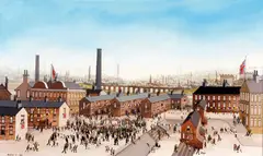 'Jubilee Scene' by Brian Shields, sold Nov 2011
