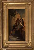 portrait of a soldier by Adrien Guignet, oil on panel, sold Jan 2014