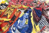 En Capotado by Juan Carlos Lasser, oil on paper, sold May 2024