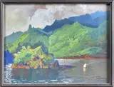Trinidad by Jean-Louis Paguenaud, Aquarelle et gouache, sold Jul 2021