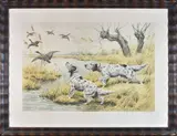 La chasse by Georges Rötig, Lithographie, sold Jul 2021