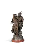 Persée délivrant Andromède by Jean-Louis Grégoire, Epreuve en bronze à patine brune, sold Jun 2021