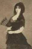 Femme à la mantille ou Fleur exotique (Guérin 51) 17 x 11cm by Edouard Manet, Eau-forte, aquatinte, sold Jun 2016