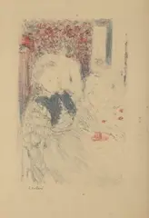 Le déjeuner, vers 1895 (Cl.Roger - Marx 15) 25 x 16 cm by Édouard Vuillard, Lithographie en couleurs sur vélin, sold Jun 2016