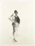 Personnage by Sam Szafran, 1971, Lithographie signée, sold Jun 2010