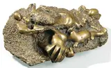 La grenouille by Paul Rebeyrolle, Epreuve en bronze doré, sold Jun 2010