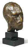 Head by Sam Szafran, Epreuve en bronze à patine brune nuancée, sold Jun 2010