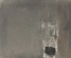 Zurückgelassen by Erwin Bechtold, 1959, Mischtechnik auf Leinwand, sold Aug 2026
