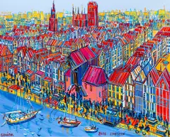 Gdańsk, 2026 by Joanna Mieszko, 2026, akryl, płótno, sold Oct 2026