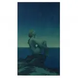 Stars by Maxfield Parrish, Chromolithograph, sold Jan 2021