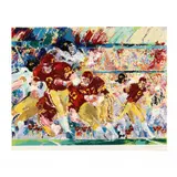 Golden Gophers Hawkeyes (Iowa vs. Minnesota) by LeRoy Neiman, Serigraph in colors, sold Dec 2020