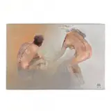 Ni Tiempo, Ni Espacio by René Rabadán Nishimura, Oil on canvas, sold Nov 2020