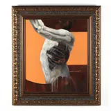 Painting of a Flayed Torso by Francisco de Anda, Oil on canvas, sold Nov 2020