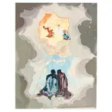 Heaven Canto 16" from The Divine Comedy by Salvador Dalí, Wood engraving in colors, sold Nov 2020