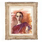 Ballerina by Edmund Georg Pielmann, Oil on linen, sold Nov 2020
