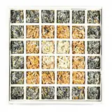 House of Breathings by Jacob Drachler, Mixed media in a gridded wood box, sold Nov 2020