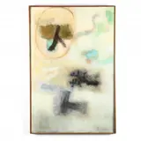 Signs by Jacob Drachler, Oil on canvas, sold Nov 2020