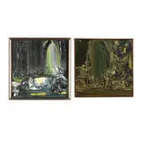 Campbell Series #186 and Campbell Series #178A by Joachim Probst, Each an oil on canvas, sold Nov 2020