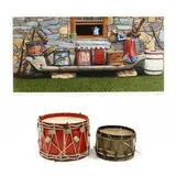 Distant Drums (with two models) by Bob Timberlake, Offset lithograph in colors, sold Nov 2020