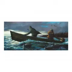 Chasing a Cripple by B.E. Forbes, Offset lithograph in colors, sold Nov 2020