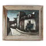 Impasse Trainée, Montmartre by Ronald Chatelot, Oil on canvas, sold Nov 2020