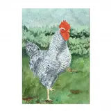 Home to Roost by Becky Dietrich, Watercolor and gouache on paper, sold Nov 2020