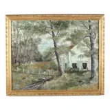 Day is Done by Al Koenig, Oil on artist's board, sold Nov 2020