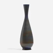 Vase by Berndt Friberg, 1962, glazed stoneware, sold Apr 2022