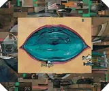 Untitled by Anandajit Ray, Mixed media on paper pasted on board, sold Sep 2008