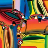 Stretched Bodies 25 by Bose Krishnamachari, Acrylic on canvas, offered Sep 2008