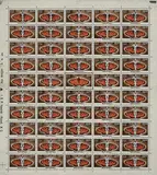 Butterfly Man by Ashim Purkayastha, Acrylic and ink on postage stamps pasted on board, offered Sep 2008