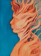 Untitled by Dhananjay Singh, Watercolour on paper, sold Sep 2008