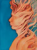 Untitled by Dhananjay Singh, Watercolour on paper, sold Sep 2008