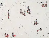 Replicante by Hema Upadhyay, Mixed media on paper, sold Sep 2008