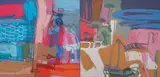 Untitled by Kishor Shinde, Oil on canvas, sold Sep 2008