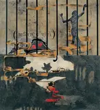Untitled by Atul Dodiya, Watercolour, charcoal and gesso on paper, sold Sep 2008