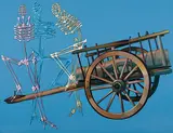 War Result by Ram Bali Chauhan, Acrylic on canvas, sold Sep 2008