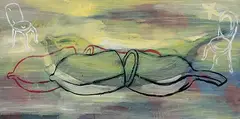 Vowbroken by Sudarshan Shetty, Oil on canvas, offered Sep 2008