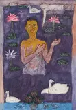 Untitled by Arpita Singh, Mixed media on paper, sold Jun 2008